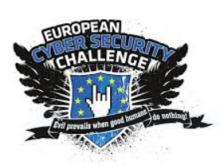 Logotipo de la "European Cyber Security Challenge"